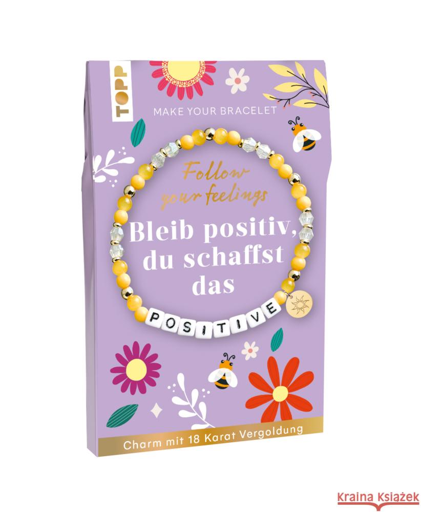 Follow your Feelings - Make your bracelet - Schmuckset Positive frechverlag 4007742186852