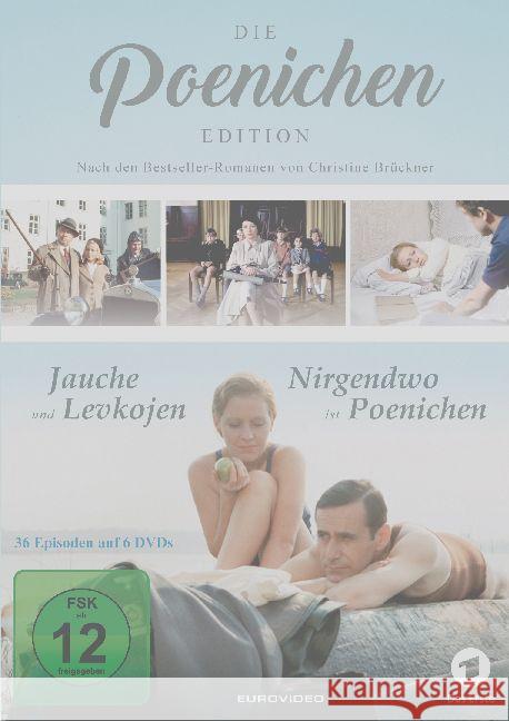 Die Poenichen Edition, 6 DVD : Jauche und Levkojen und Nirgendwo ist Poenichen. BRD Brückner, Christine 4009750229521