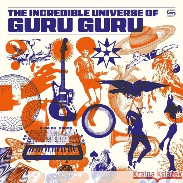 The Incredible World Of Guru Guru, 1 Audio-CD Guru Guru 4009910146729