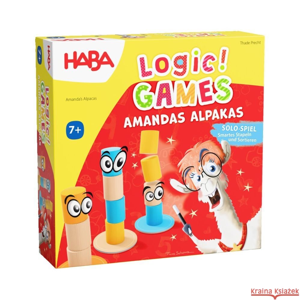 Logic! GAMES Amandas Alpakas Precht, Thade 4010168283746 HABA Sales GmbH & Co. KG