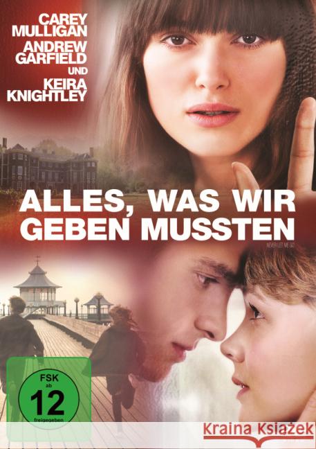 Alles, was wir geben mussten, 1 DVD : Großbritannien/USA Ishiguro, Kazuo 4010232059901