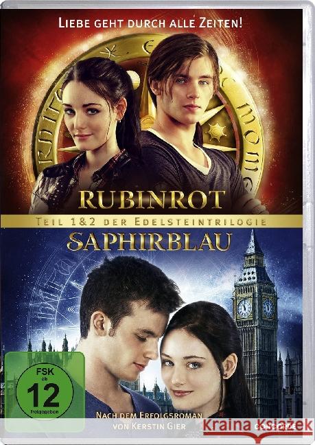 Rubinrot / Saphirblau - Die Doppeledition, 2 DVD Gier, Kerstin 4010324018410 Concorde