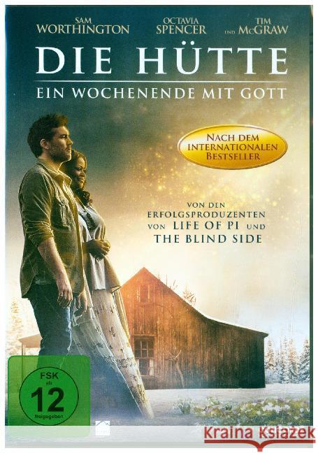 Die Hütte - ein Wochenende mit Gott, 1 DVD : USA Young, William P. 4010324202697