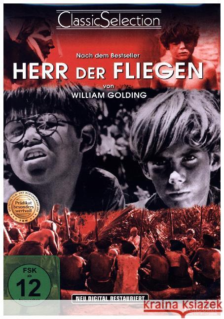 Herr der Fliegen, 1 DVD (Remastered) : Großbritannien Golding, William 4010324203090 Concorde