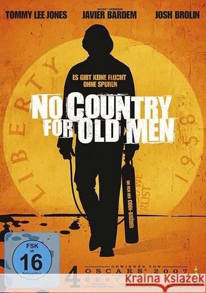 No Country for Old Men, 1 DVD : Ausgezeichnet mit 4 Oscars u. 2 Golden Globes 2008, u. a. für den Besten Film, Beste Regie u. Besten Nebendarsteller (Javier Bardem) und BAFTA-Awards. USA McCarthy, Cormac 4010884537550 Paramount