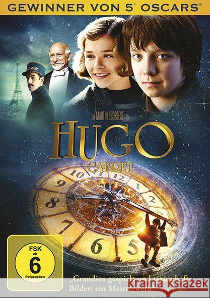 Hugo Cabret, 1 DVD : Ausgezeichnet mit 1 Golden Globe 2012 für die Beste Regie u. 5 Oscars 2012 u. a. für die Beste Kamera. USA Selznick, Brian 4010884543193