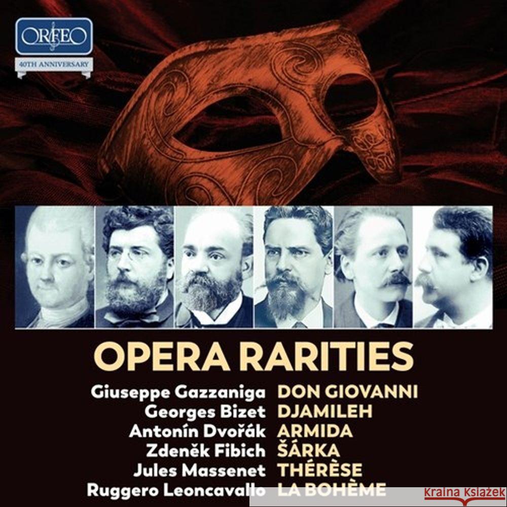 40th Anniversary Edition - Opera Rarities, 10 Audio-CD Gazzaniga, Giuseppe, Bizet, Georges, Dvorák, Antonin 4011790200811