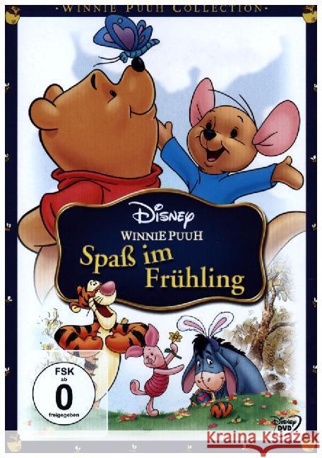 Winnie Puuh, Spaß im Frühling, 1 DVD, deutsche u. englische Version Milne, Alan Alexander, Shepard, Ernest H., Disney, Walt 4011846015642