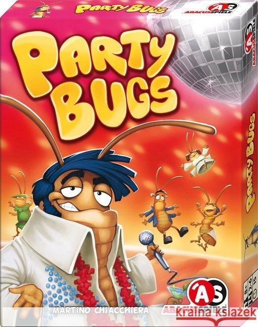 Party Bugs (Kartenspiel) Chiacchiera, Martino, Sorrentino, Silvano 4011898081817 ABACUSSPIELE