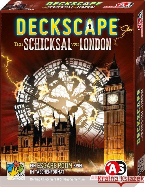 Deckscape - Das Schicksal von London (Spiel) Chiacchiera, Martino, Sorrentino, Silvano 4011898381733 ABACUSSPIELE