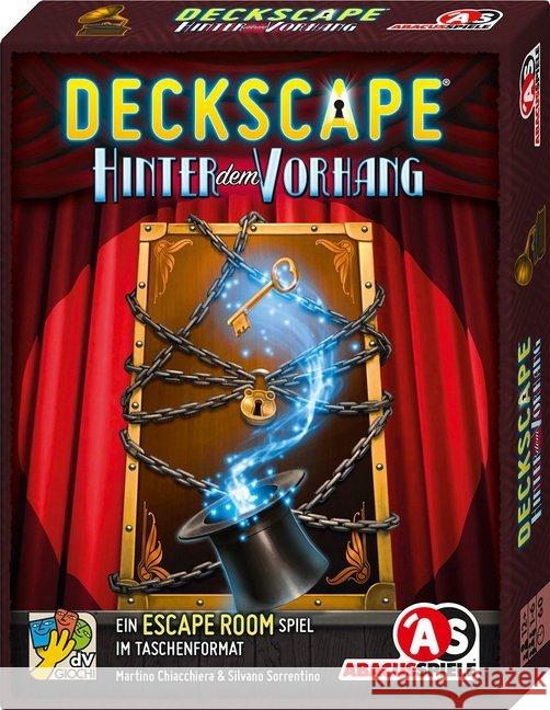 Deckscape - Hinter dem Vorhang (Spiel) Chiacchiera, Martino, Sorrentino, Silvano 4011898381917 ABACUSSPIELE