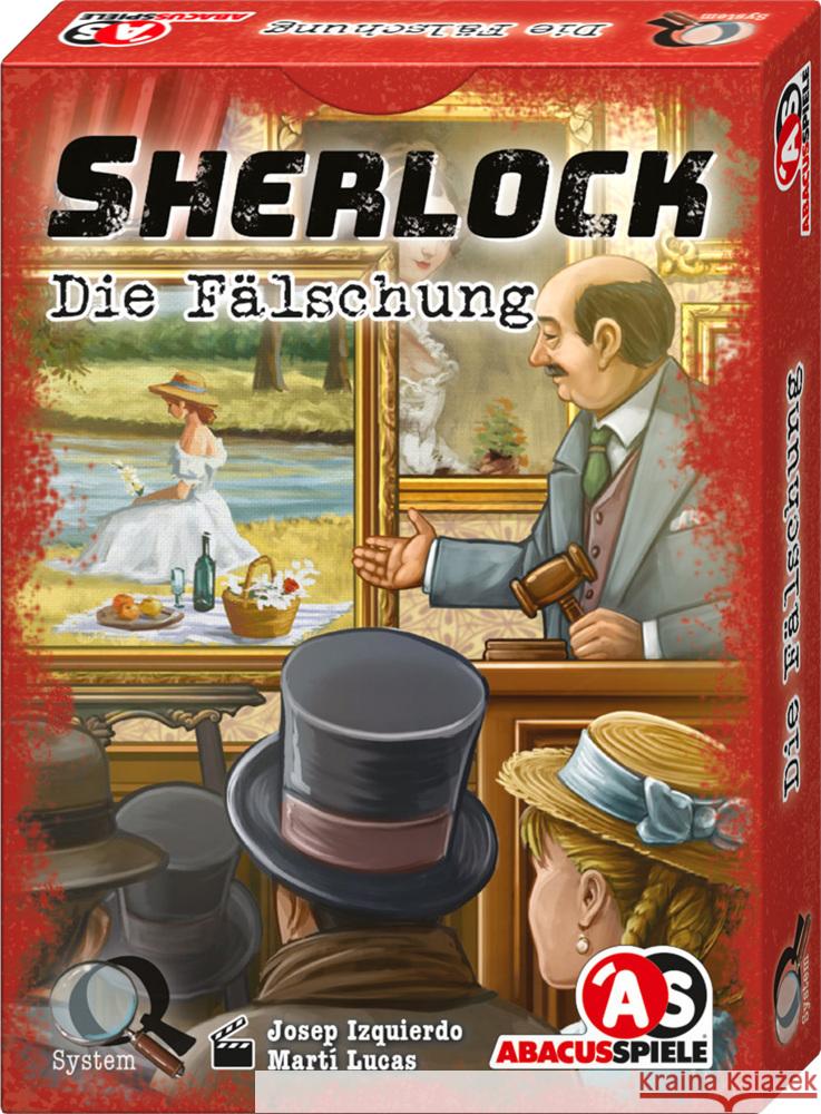 Sherlock - Die Fälschung (Spiel) Izquierdo, Josep, Martí, Lucas 4011898482133 ABACUSSPIELE