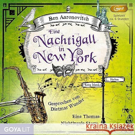 Eine Nachtigall in New York, 1 Audio-CD, MP3 Aaronovitch, Ben 4012144483829