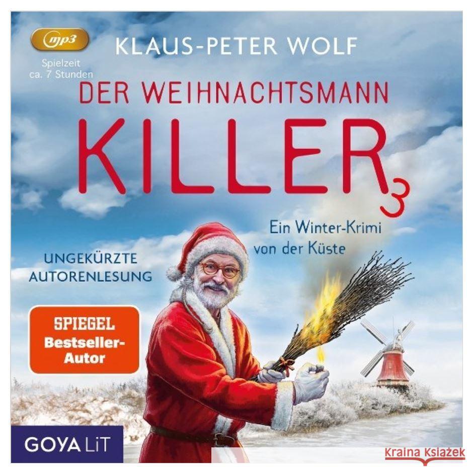 Der Weihnachtsmannkiller 3, 1 MP3-CD Wolf, Klaus-Peter 4012144501929