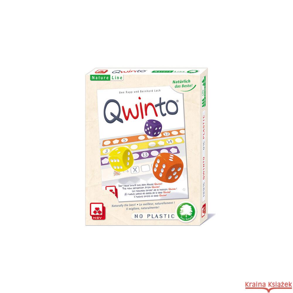 Qwinto - Natureline - International (Spiel) Rapp, Uwe, Lach, Bernhard 4012426830044