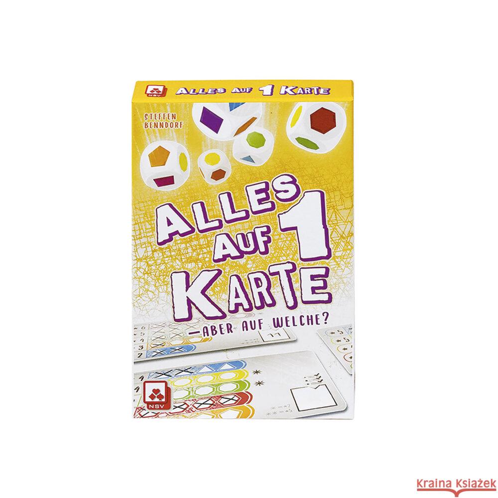 Alles auf 1 Karte (Spiel) Benndorf, Steffen 4012426882463