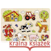Puzzle z uchwytami Farma  4013594579957 Goki