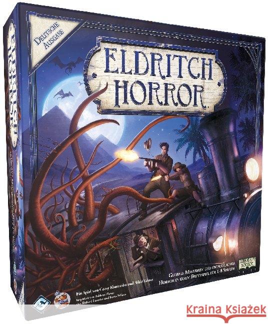 Arkham Horror - Eldritch Horror (Spiel) : Globale Mysterien und entsetzlicher Horror in einem Brettspiel Lovecraft, Howard Ph. 4015566020603