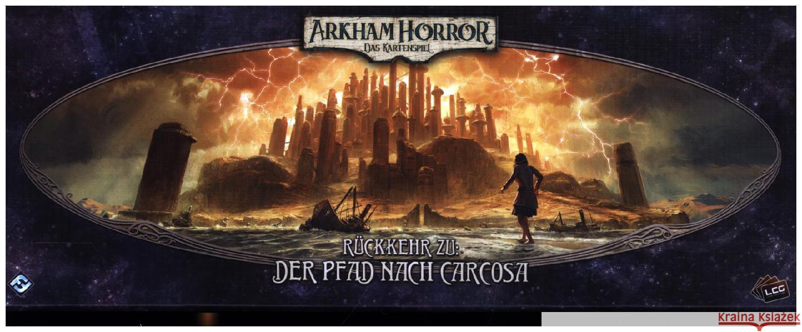 Arkham Horror, Das Kartenspiel - Rückkehr: Pfad nach Carcosa (Spiel-Zubehör) French, Nate, Newman, Matthew 4015566028012 LCG