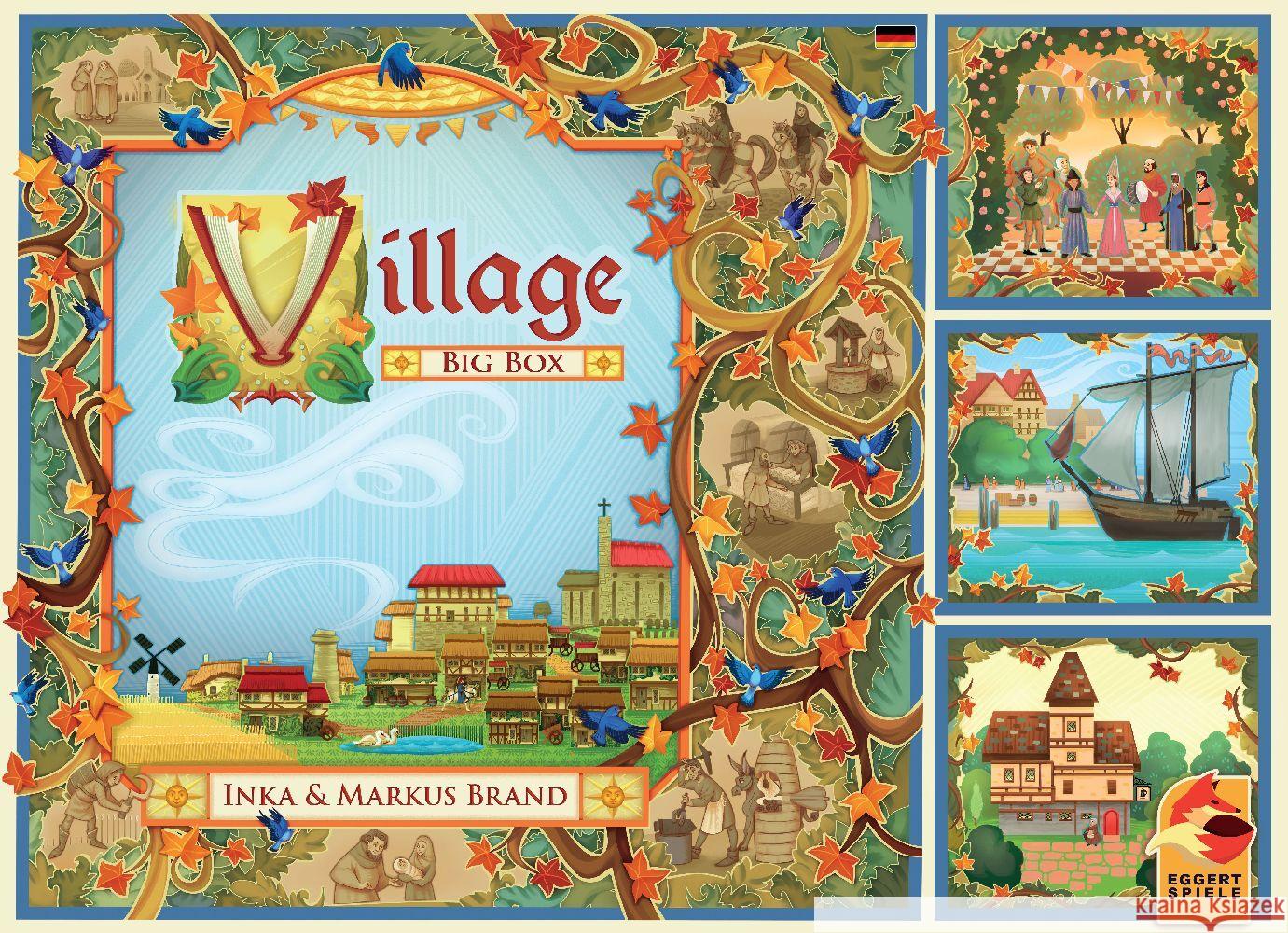 Village Big Box Brand, Inka, Brand, Markus 4015566604698 Eggertspiele
