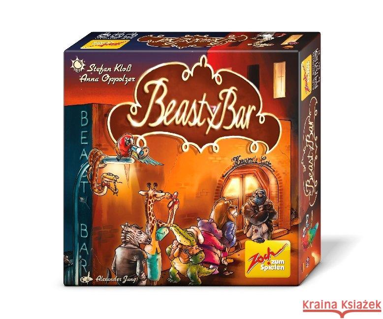 Beasty Bar (Spiel) Kloß, Stefan, Oppolzer, Anna 4015682051550 Zoch