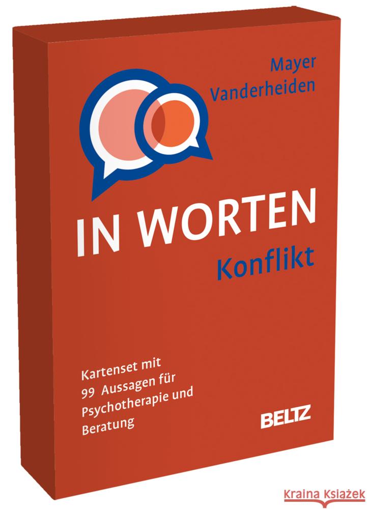Konflikt in Worten Mayer, Claude-Hélene, Vanderheiden, Elisabeth 4019172100872