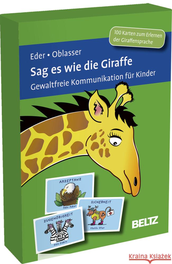 Sag es wie die Giraffe Eder, Sigrun, Oblasser, Caroline 4019172101534