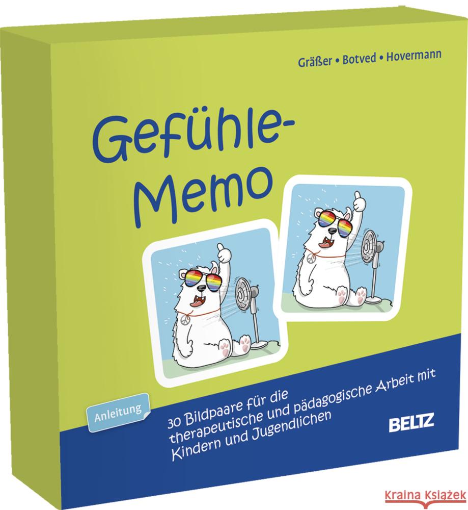 Gefühle-Memo Gräßer, Melanie, Botved, Annika, Hovermann, Eike 4019172101626 Beltz