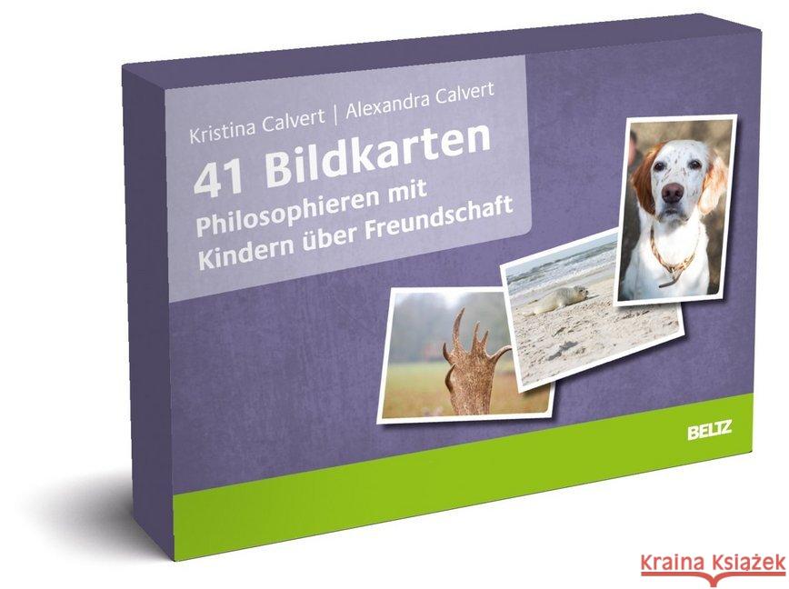 41 Bildkarten Philosophieren mit Kindern über Freundschaft Calvert, Kristina 4019172200053