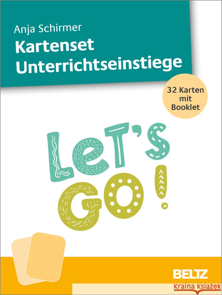 Kartenset Unterrichtseinstiege Schirmer, Anja 4019172200428 Beltz