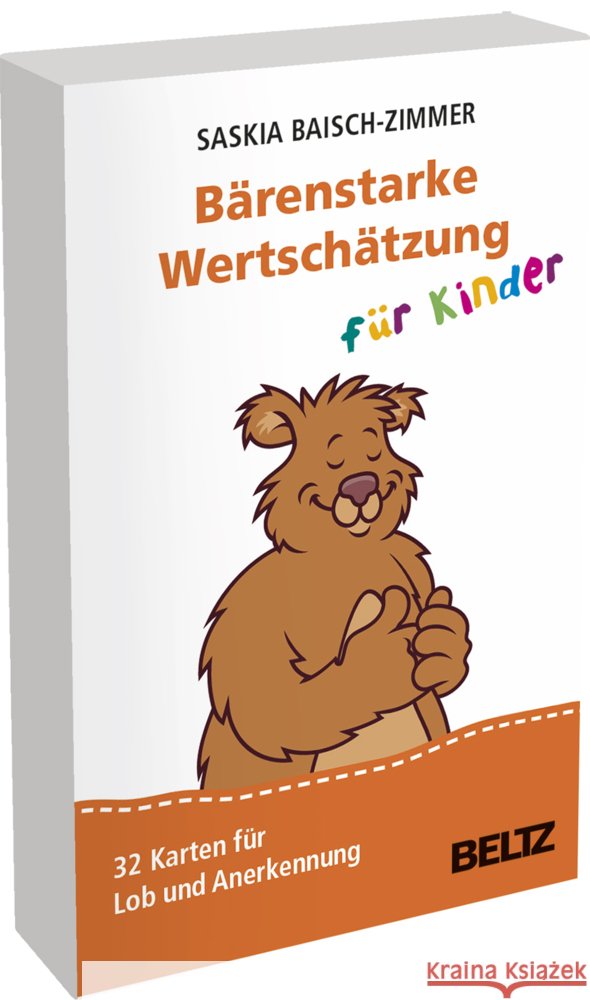Bärenstarke Wertschätzung für Kinder Baisch-Zimmer, Saskia 4019172200565 Beltz