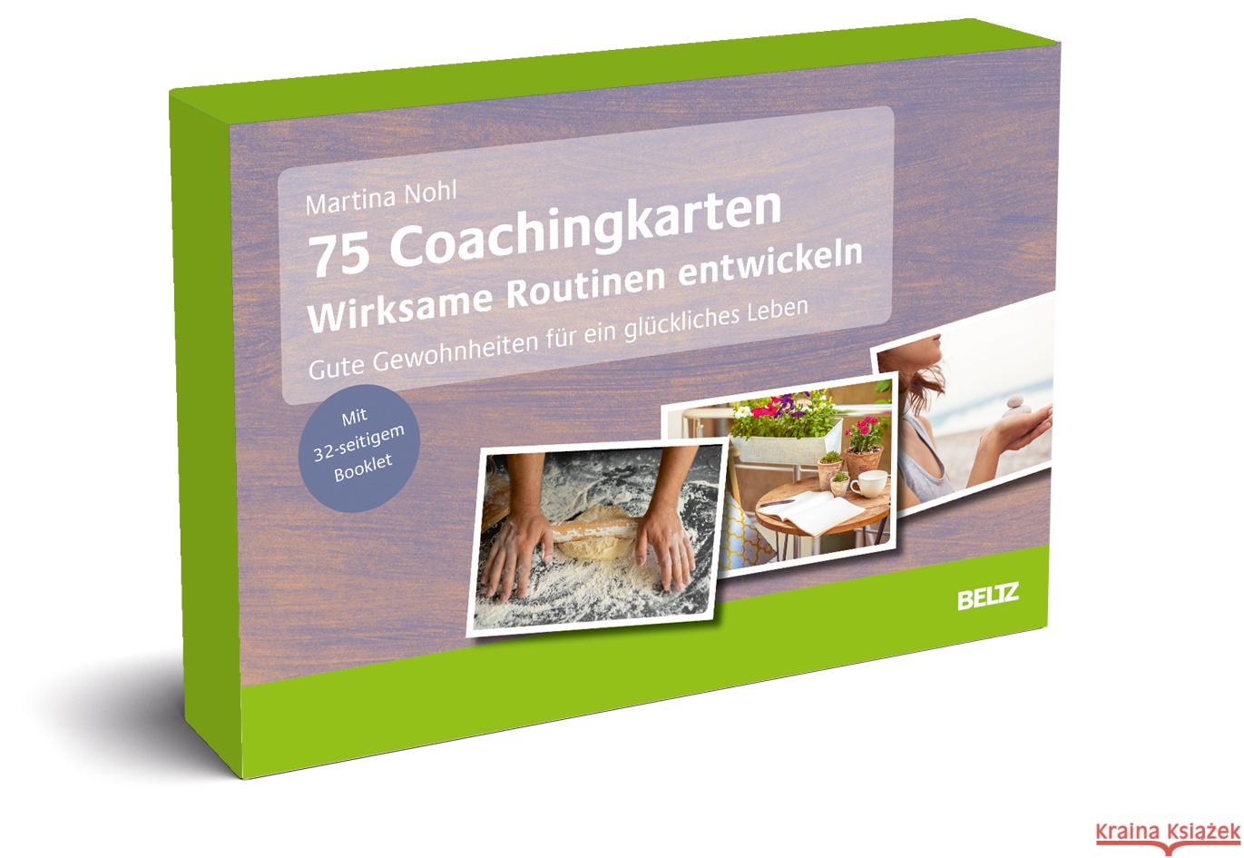 75 Coachingkarten Wirksame Routinen entwickeln Nohl, Martina 4019172300159 Beltz