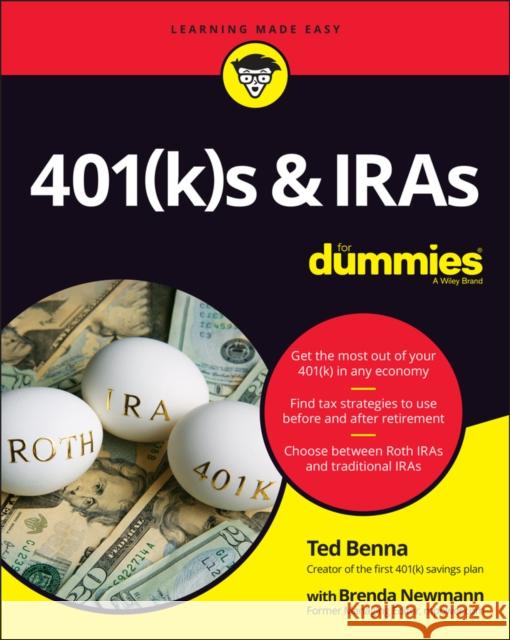 401(k)s & IRAs For Dummies  9781119817246 John Wiley & Sons Inc - książka