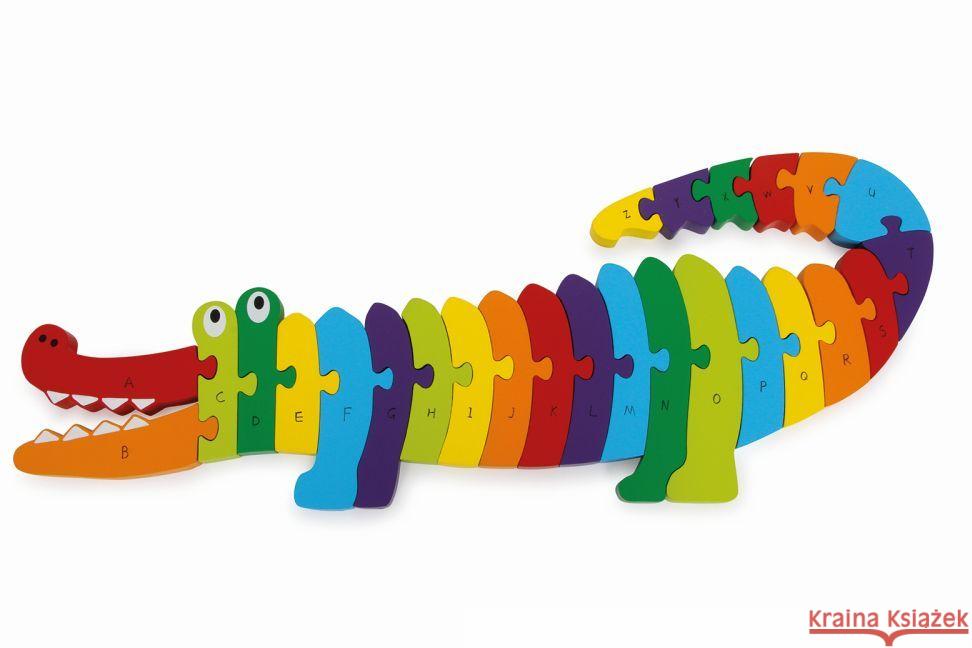 Puzzle Krokodil ABC (Kinderpuzzle) small foot 4020972034250