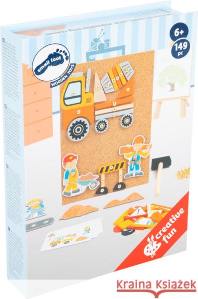 Hämmerchenspiel Baustelle small foot 4020972115737 Legler