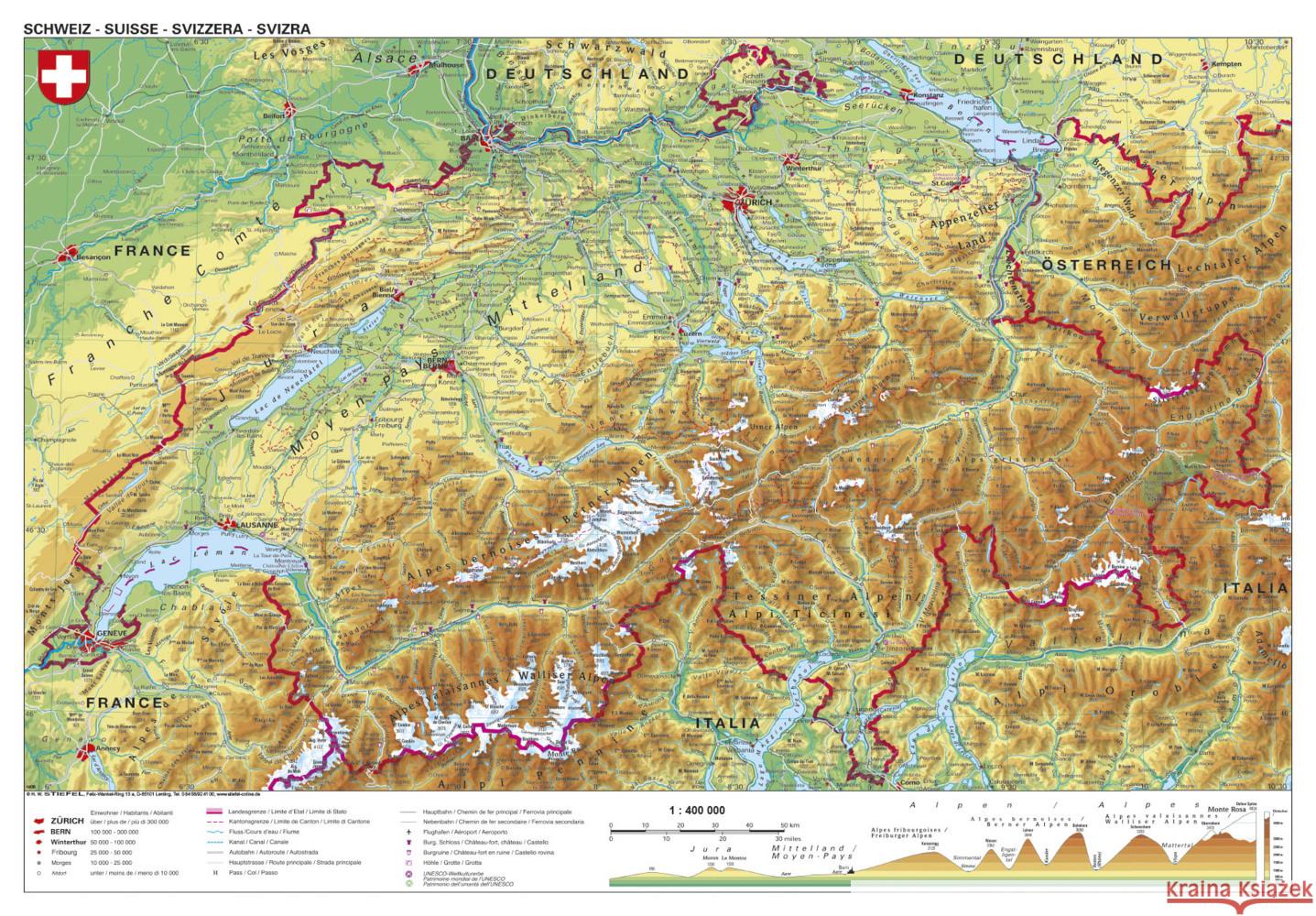 Schweiz physisch Stiefel, Heinrich 4027871300042