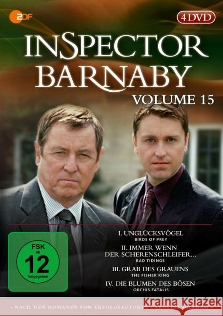 Inspector Barnaby. Vol.15, 4 DVDs Graham, Caroline 4029759075769 Edel Germany CD / DVD