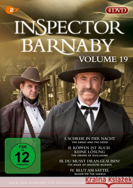 Inspector Barnaby. Vol.19, 4 DVDs Graham, Caroline 4029759088455 Edel Germany CD / DVD