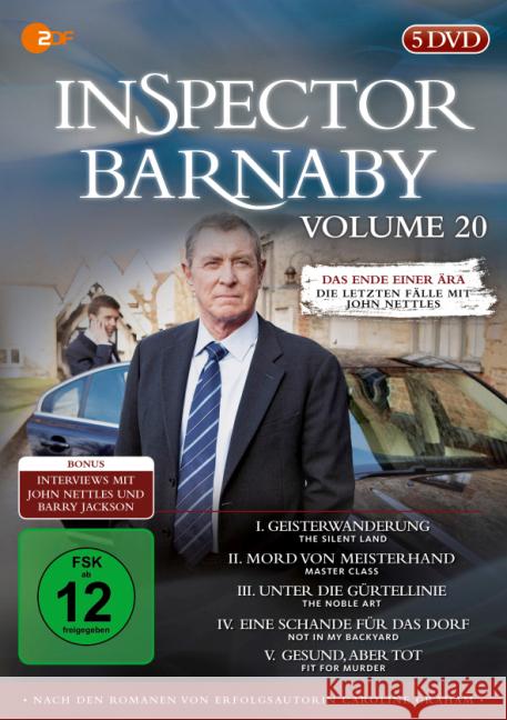 Inspector Barnaby. Vol.20, 5 DVDs Graham, Caroline 4029759088479