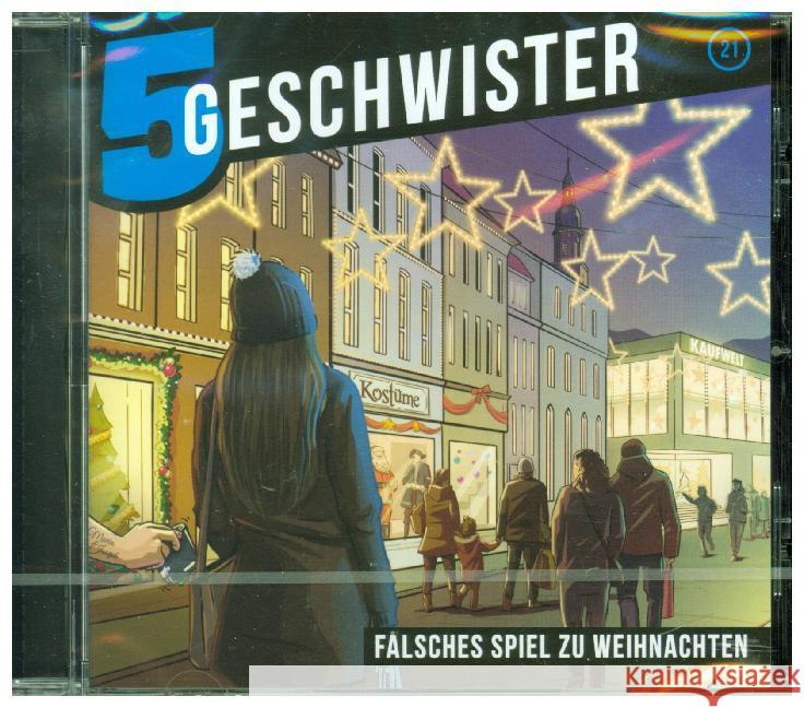5 Geschwister - Falsches Spiel zu Weihnachten, 1 Audio-CD Schuffenhauer, Tobias, Schier, Tobias 4029856406213