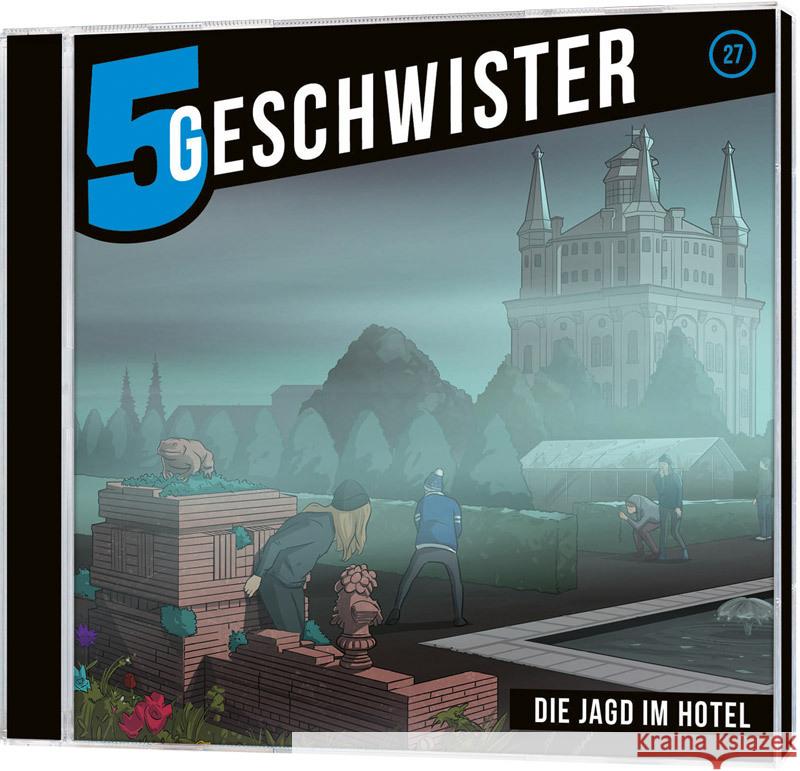 5 Geschwister - Die Jagd im Hotel, Audio-CD Schuffenhauer, Tobias, Schier, Tobias 4029856406275