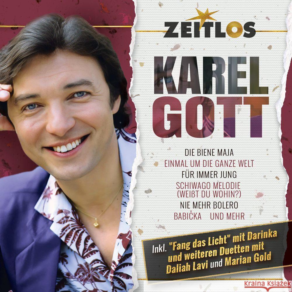 Zeitlos-Karel Gott, 1 Audio-CD Gott, Karel 4032989448326