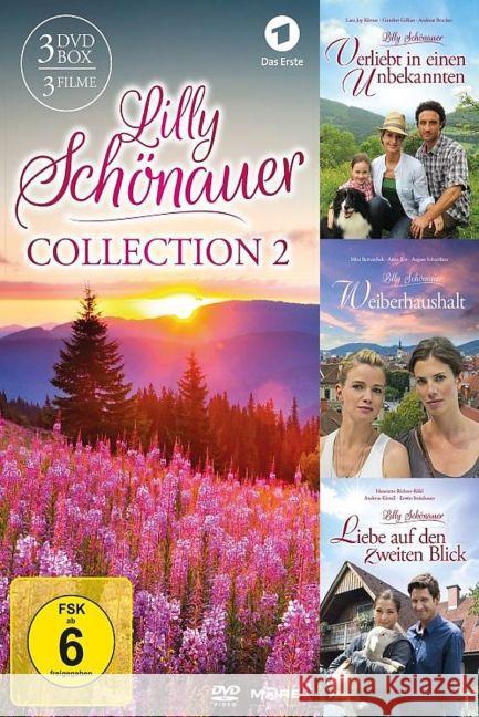 Lilly Schönauer Collection. Folge.2, 3 DVDs : Liebe auf den zweiten Blick; Verliebt in einen Unbekannten; Weiberhaushalt Schönauer, Lilly 4032989604302