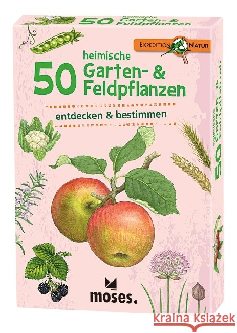 Expedition Natur 50 heimische Garten- & Feldpflanzen Kessel, Carola von 4033477097798 moses. Verlag