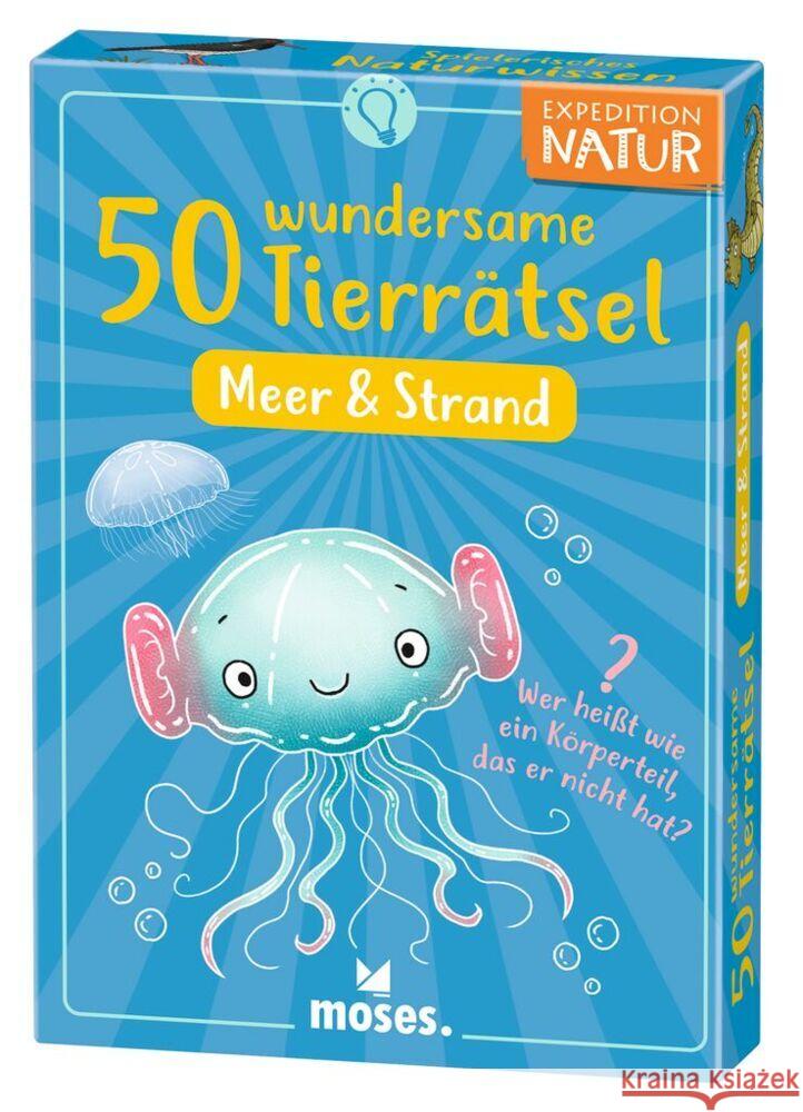 50 wundersame Tierrätsel - Meer & Strand Ramcke, Inga Marie 4033477098412 moses. Verlag