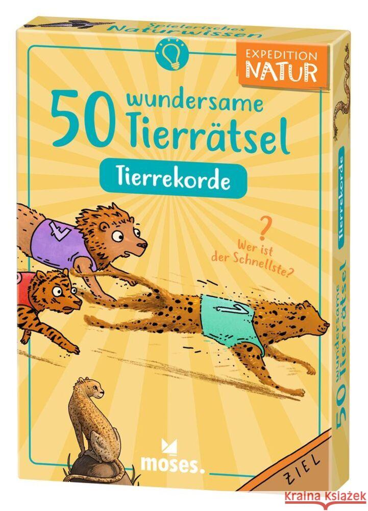 50 wundersame Tierrätsel - Rekorde Ramcke, Inga Marie 4033477098856 moses. Verlag