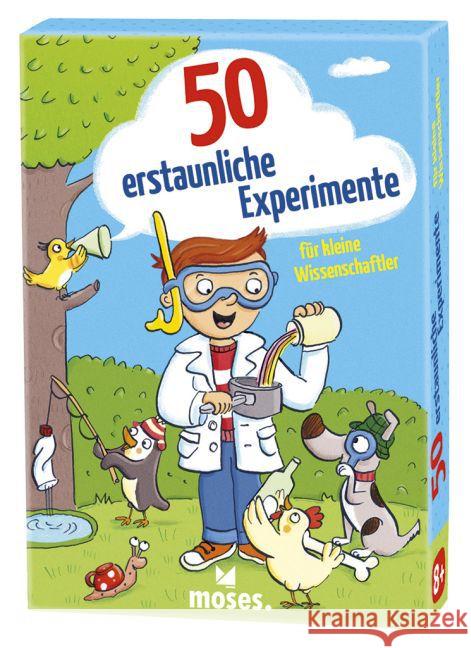 50 erstaunliche Experimente für kleine Wissen Dahm, Sabine 4033477210975