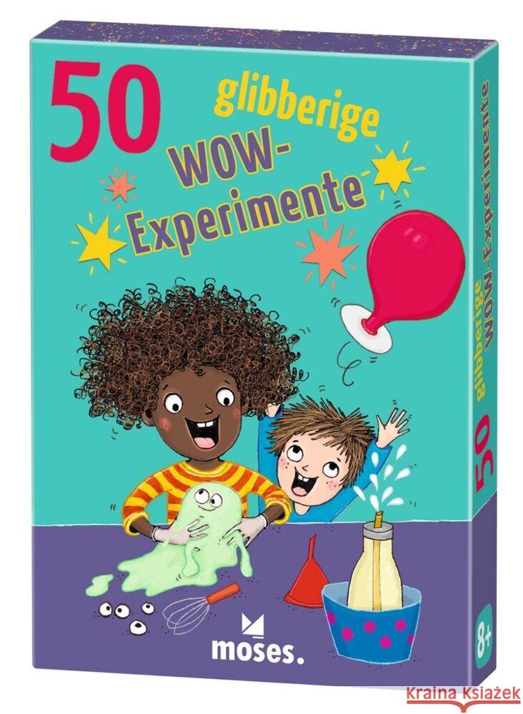 50 glibberige WOW-Experimente (Experimentierkasten) Kessel, Carola von 4033477302540 moses. Verlag