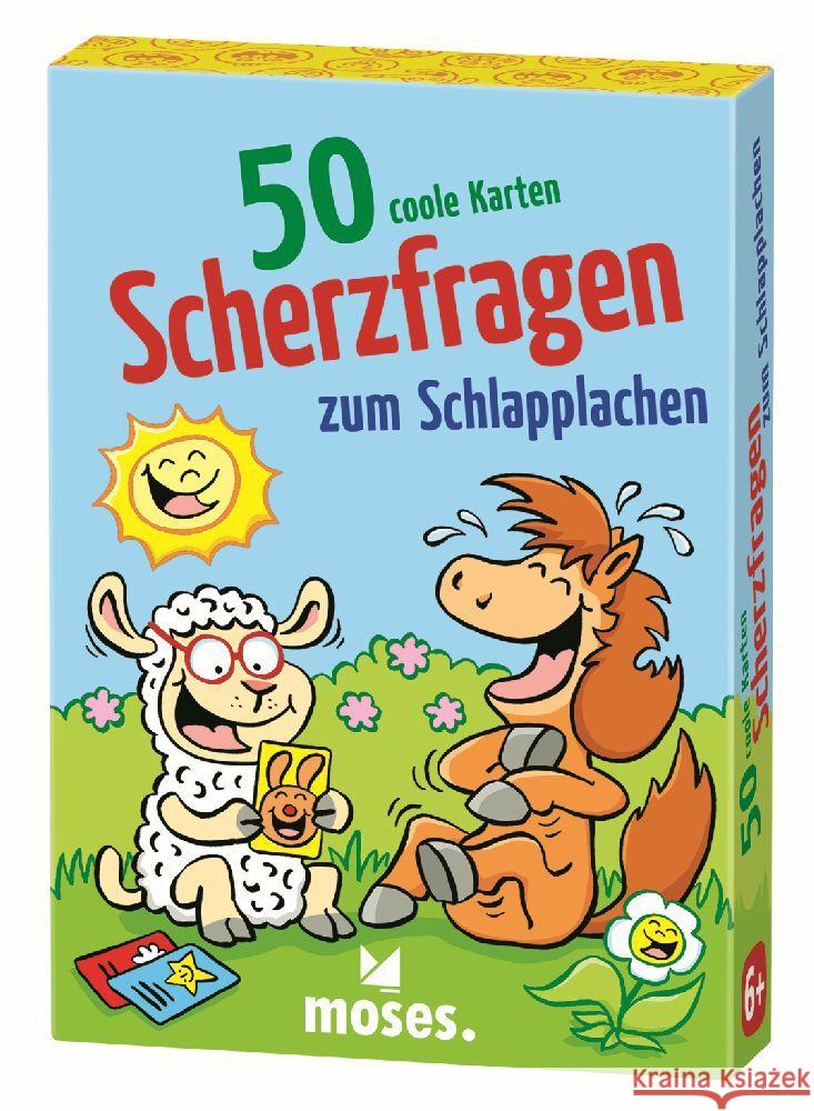 50 coole Karten - Scherzfragen zum Schlapplachen Wagner, Charlotte, Plikat, Ari 4033477302557 moses. Verlag