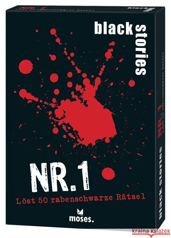 black stories Nr. 1. Nr.1 Bösch, Holger, Skopnik, Bernhard 4033477900487 moses. Verlag